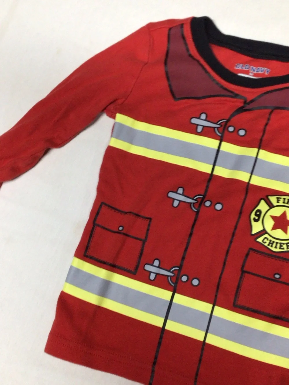 Old Navy Red and Black Kids' Graphic Tee